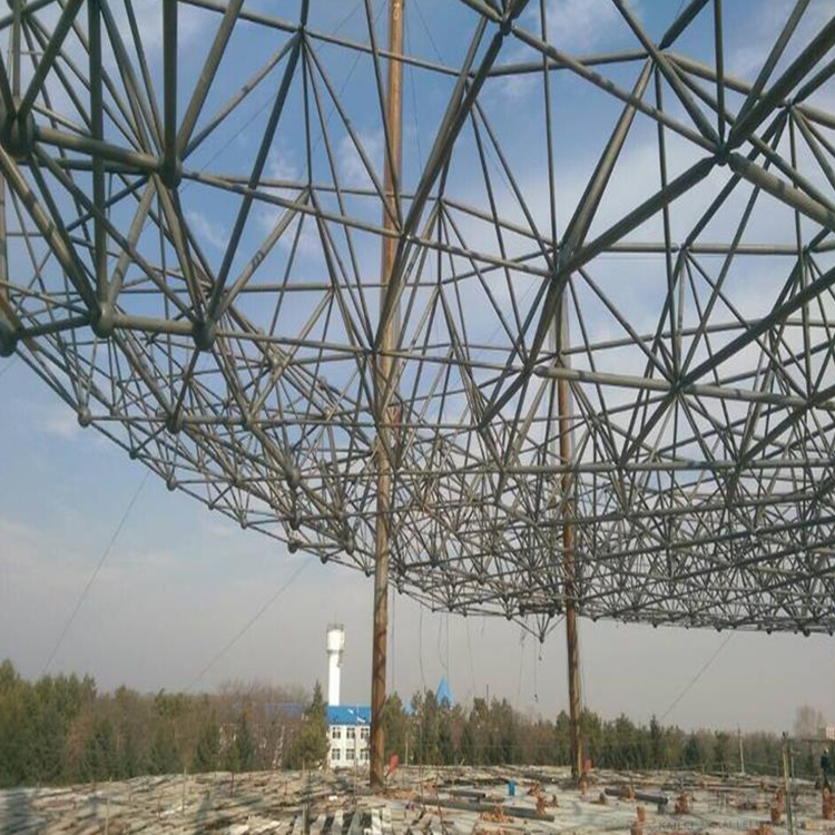 扎兰屯球形网架钢结构施工方案